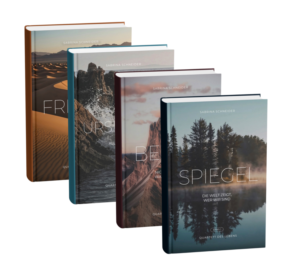 Quartett des Lebens – die komplette vierteilige Buchreihe von Sabrina Schneider