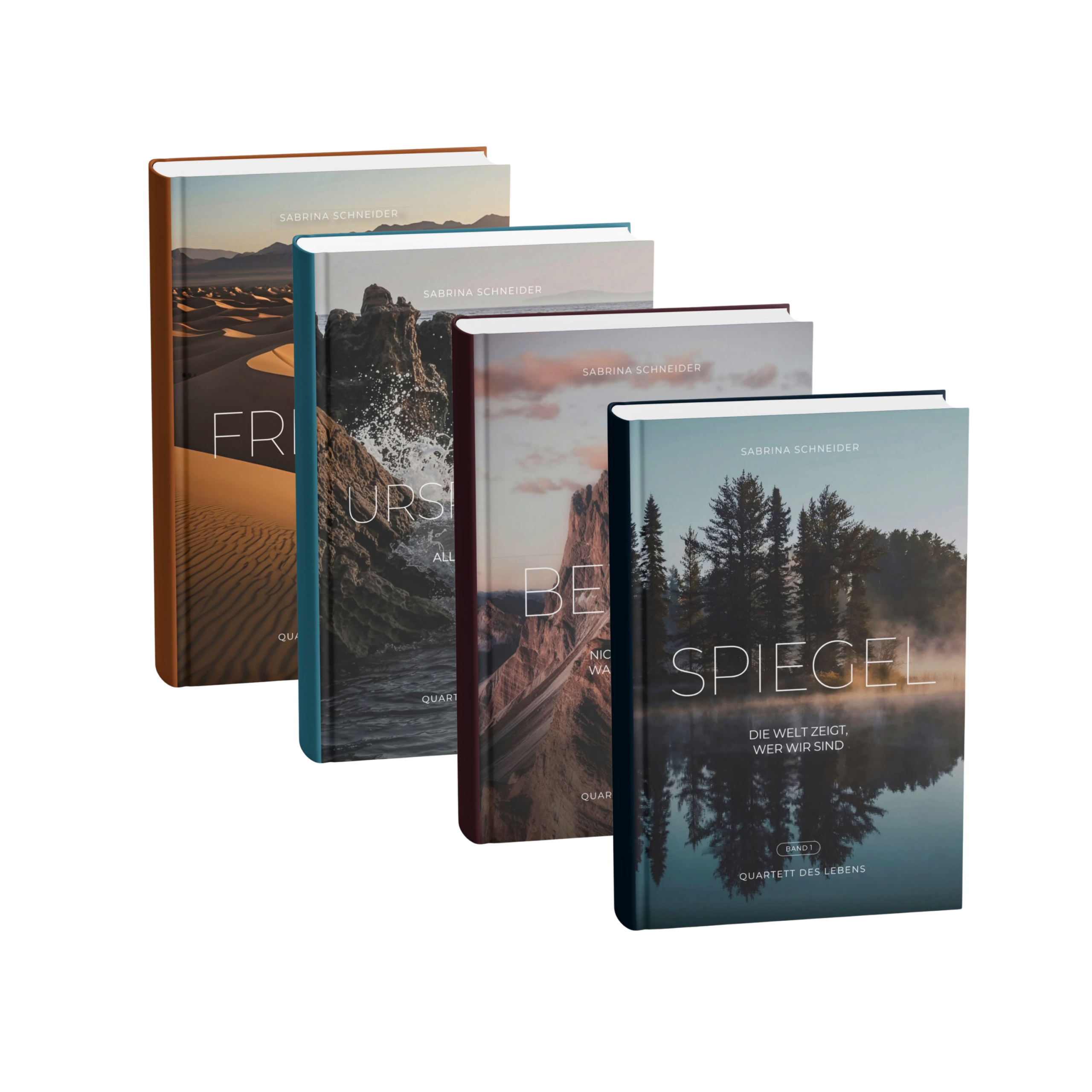 Quartett des Lebens – die komplette vierteilige Buchreihe von Sabrina Schneider